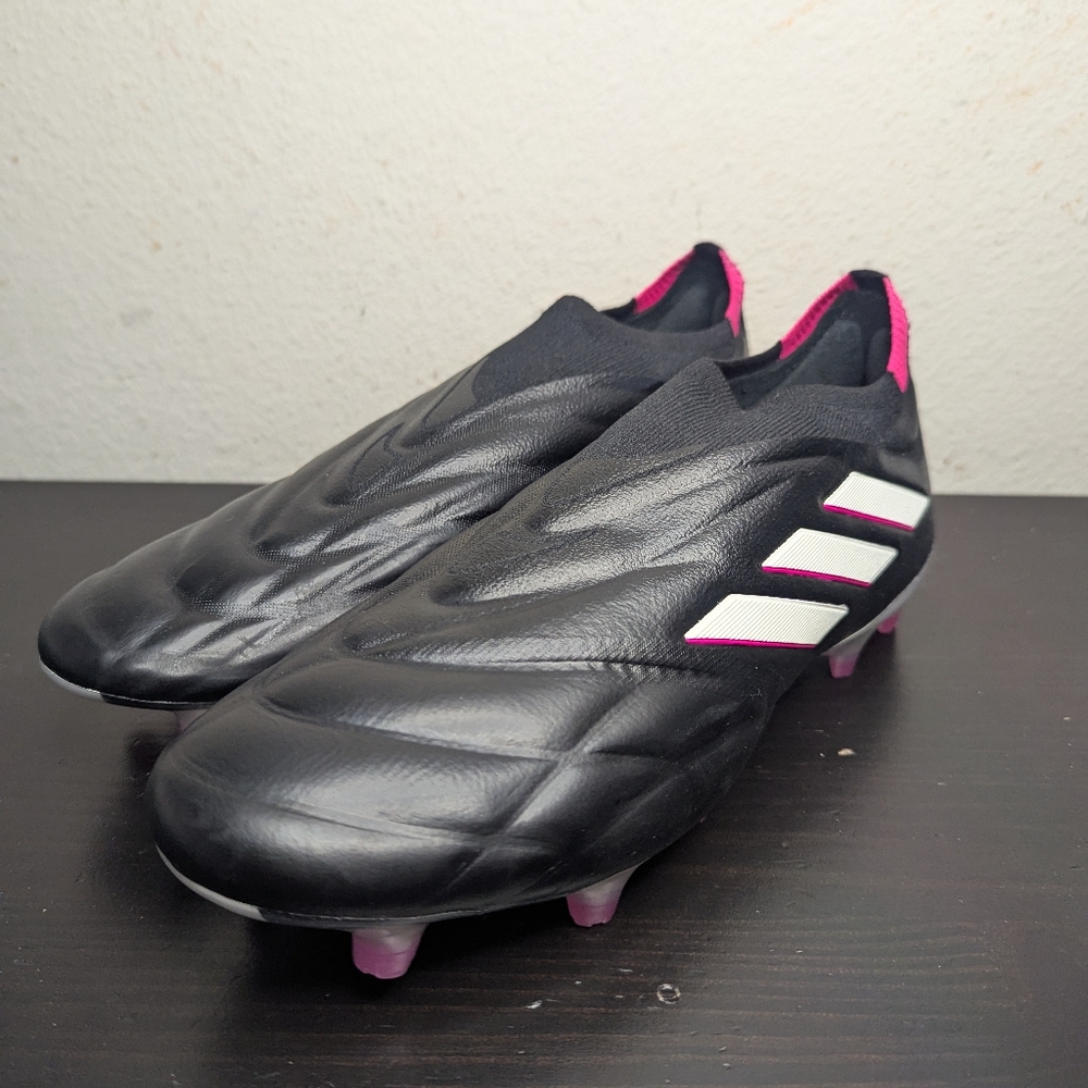 Adidas Copa Pure + FG HQ8895 Black Red Mens Sizes Soccer Cleats Football US